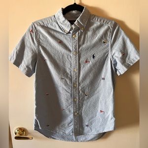 Ralph Lauren Nautical Flag Button Down